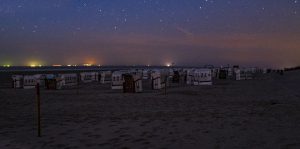 Nachts am Strand