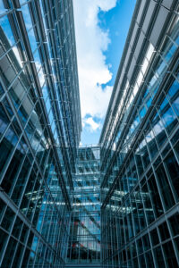 Blaues Hochhaus 2